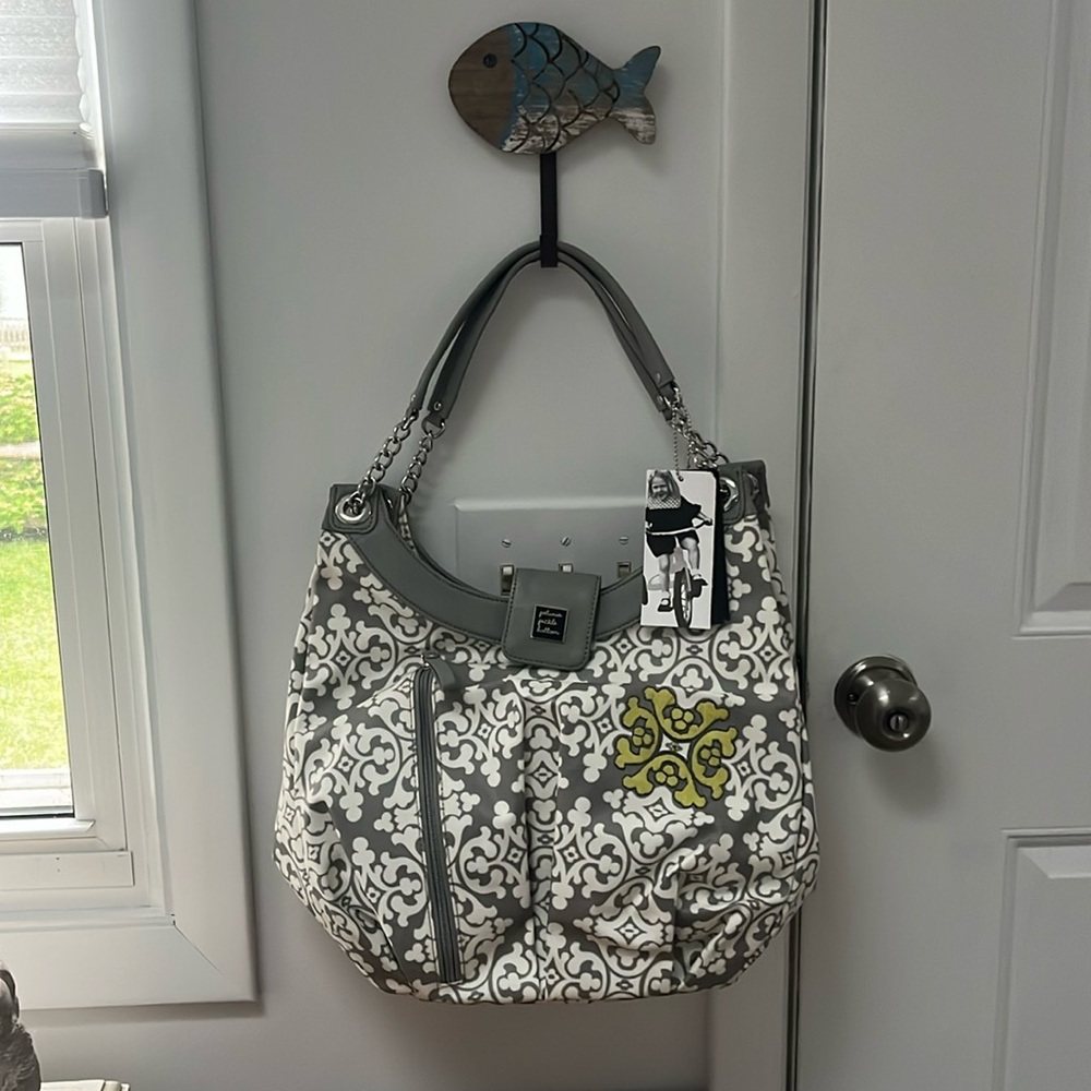Petunia Pickle Bottom Breakfast in Berkshire Hideaway Hobo Diaper Bag,NWT